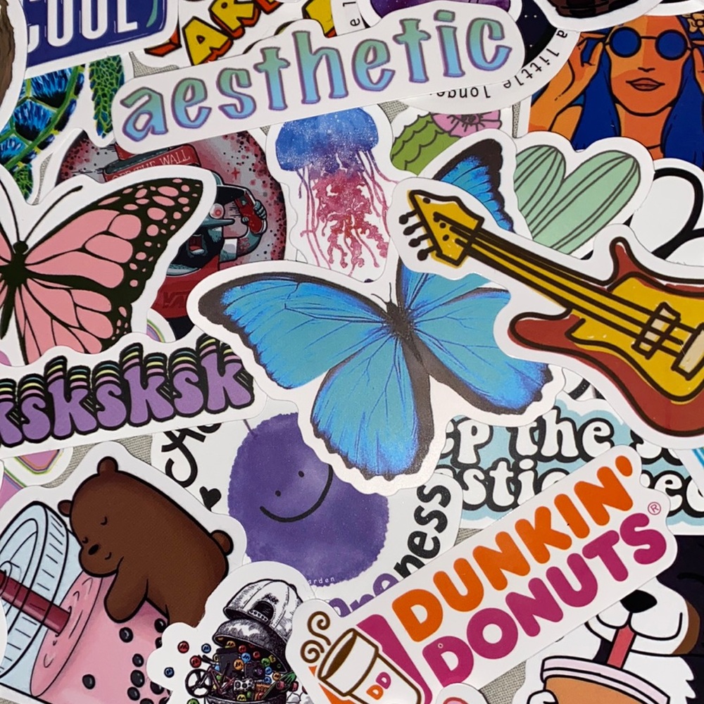 Free Stickers With Every Purchase